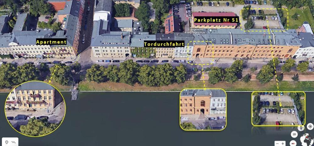 Das Ferienapartment Alexandrine direkt am Pfaffenteich, mitten im Herzen von Schwerin Schwerin  Exterior foto